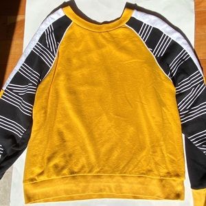 Yellow PINK Sweatshirt.